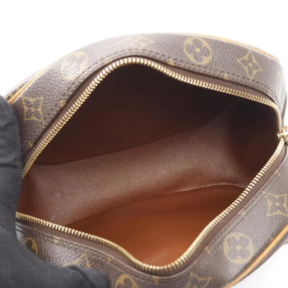 LOUIS VUITTON Brown Monogram Leather Shoulder Bag - Picture 3 of 14